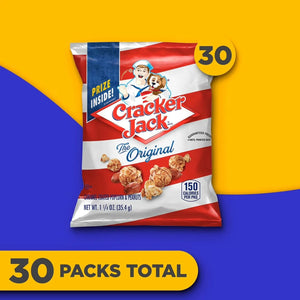 Cracker Jack Original Caramel Coated Popcorn and Peanuts 35.4g - 30 pk.