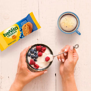 Belvita Crunchy 4 Breakfast Biscuits, Blueberry 50g