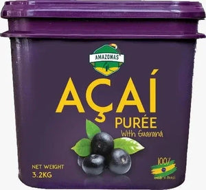 Acai Puree All Natural - Frozen 3.2 KG bucket