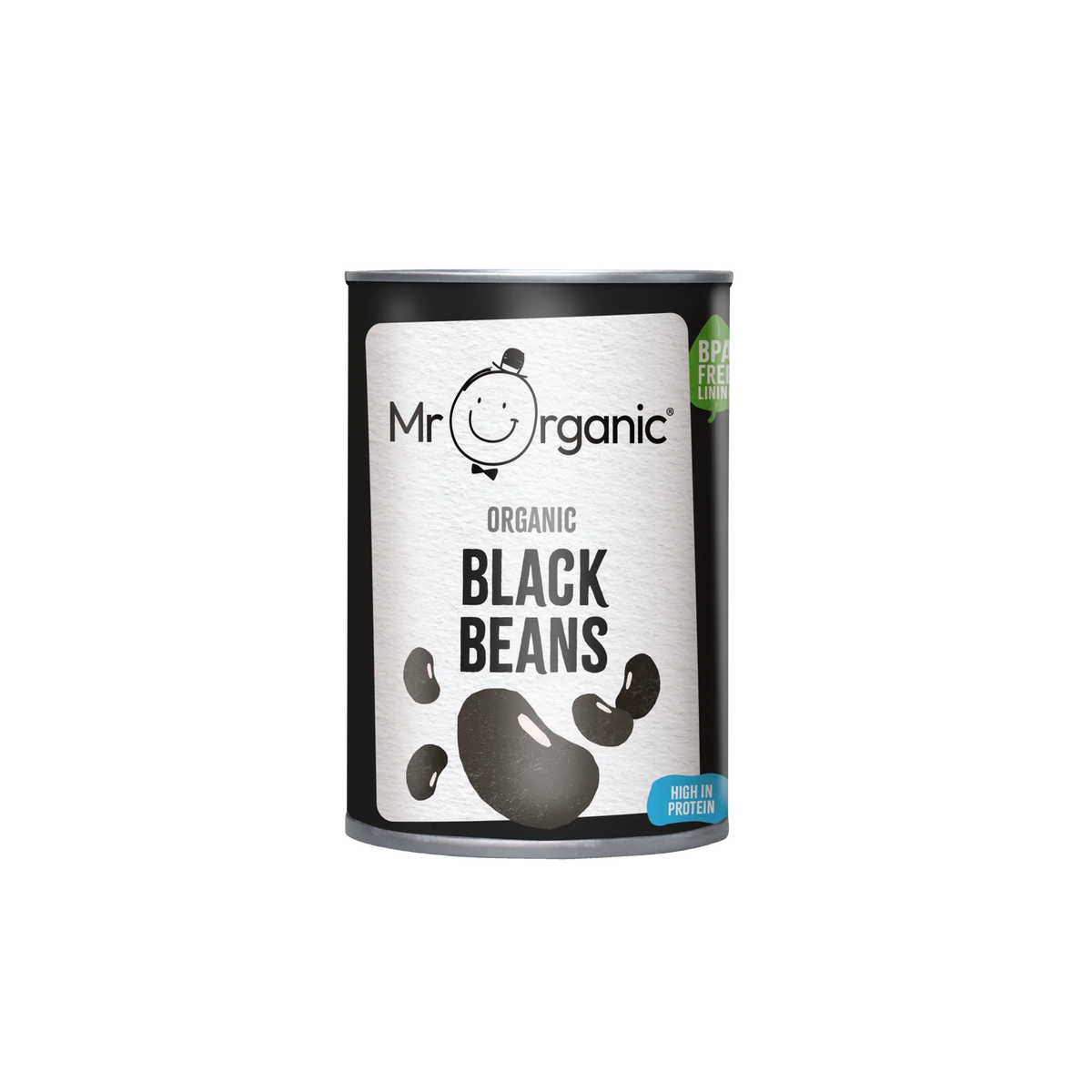 Mr Organic Black Beans 400g