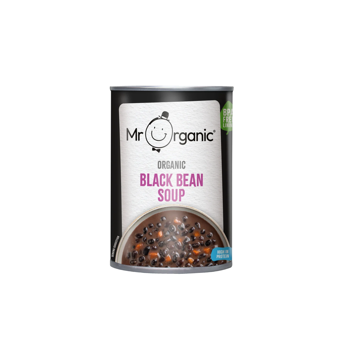 Mr Organic Black Beans Soup 400g