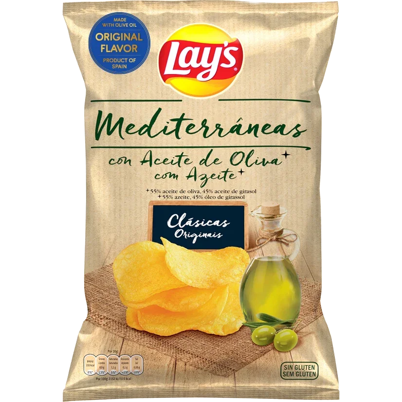 Lay's Original Classic Mediterraneas Chips 140gm