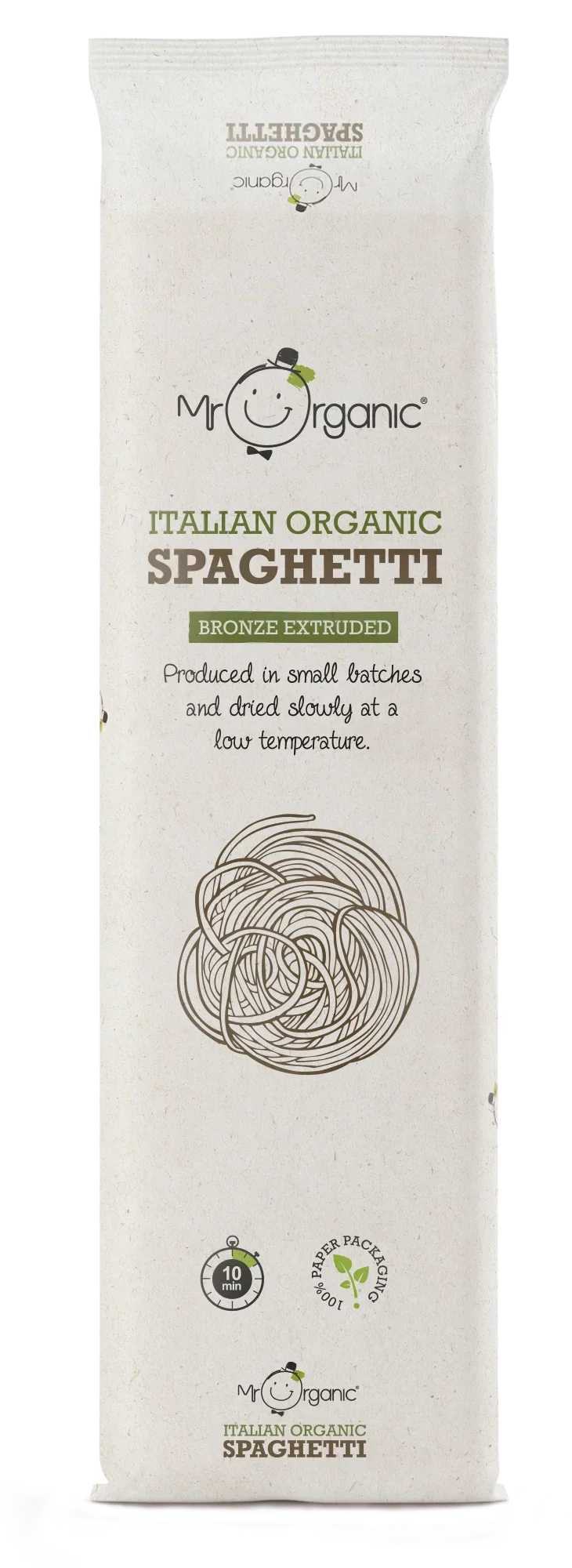 Mr Organic White Spaghetti Pasta 500g
