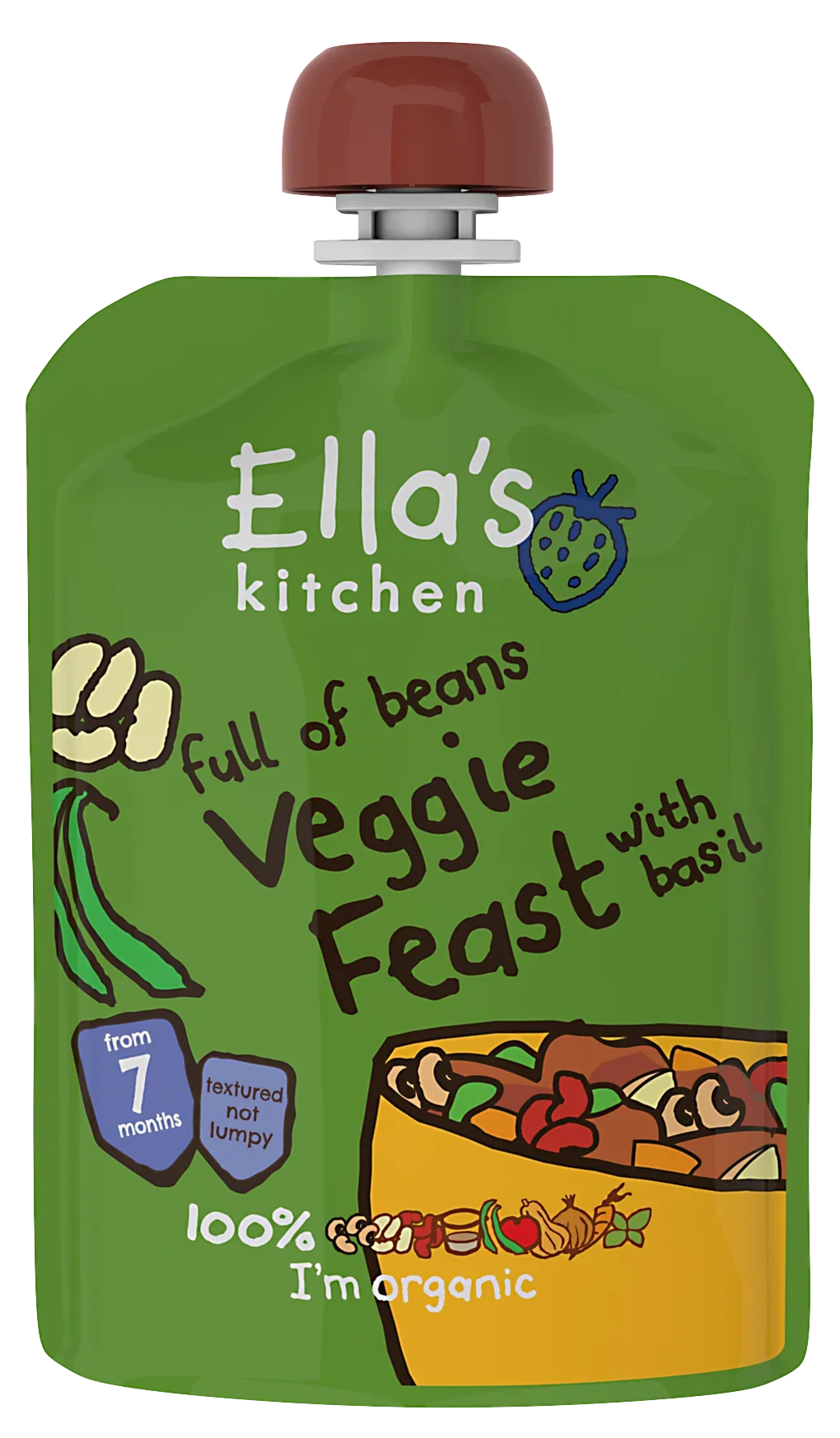 Ella's Kitchen organic four bean feast 130g