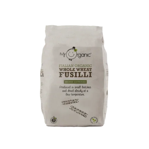 Mr Organic Whole Wheat Fusilli Pasta 500g