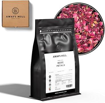 AWAFI MILL Dried Rose Petals | Rosa rubiginosa - 100 g | 3.5 Oz