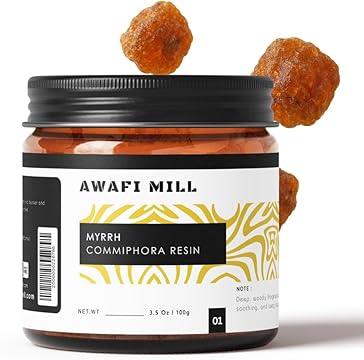 AWAFI MILL Myrrh Essence | Aromatic Resin - 100 g | 3.5 Oz