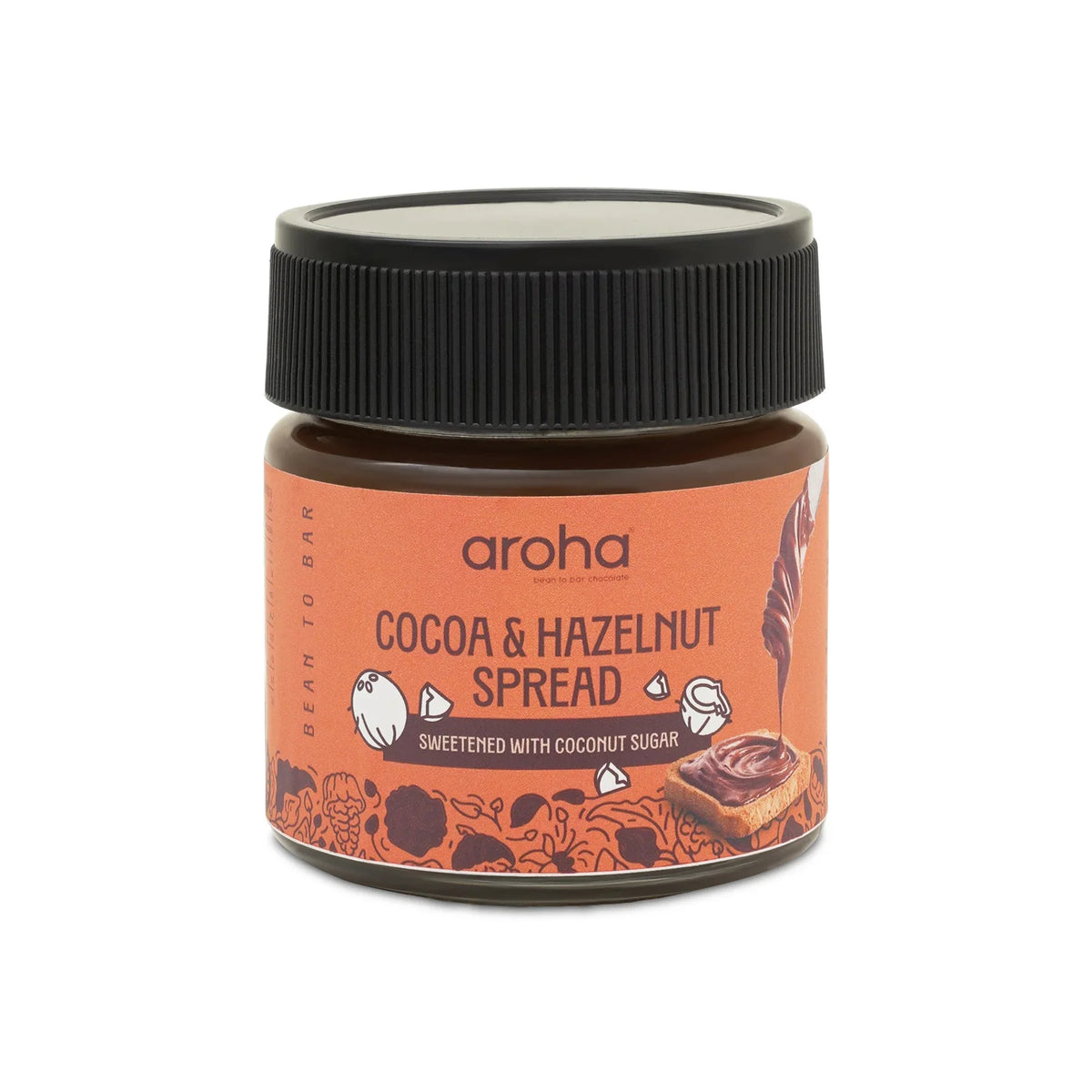 Aroha Cocoa Hazelnut Spread-Coconut Sugar 200g