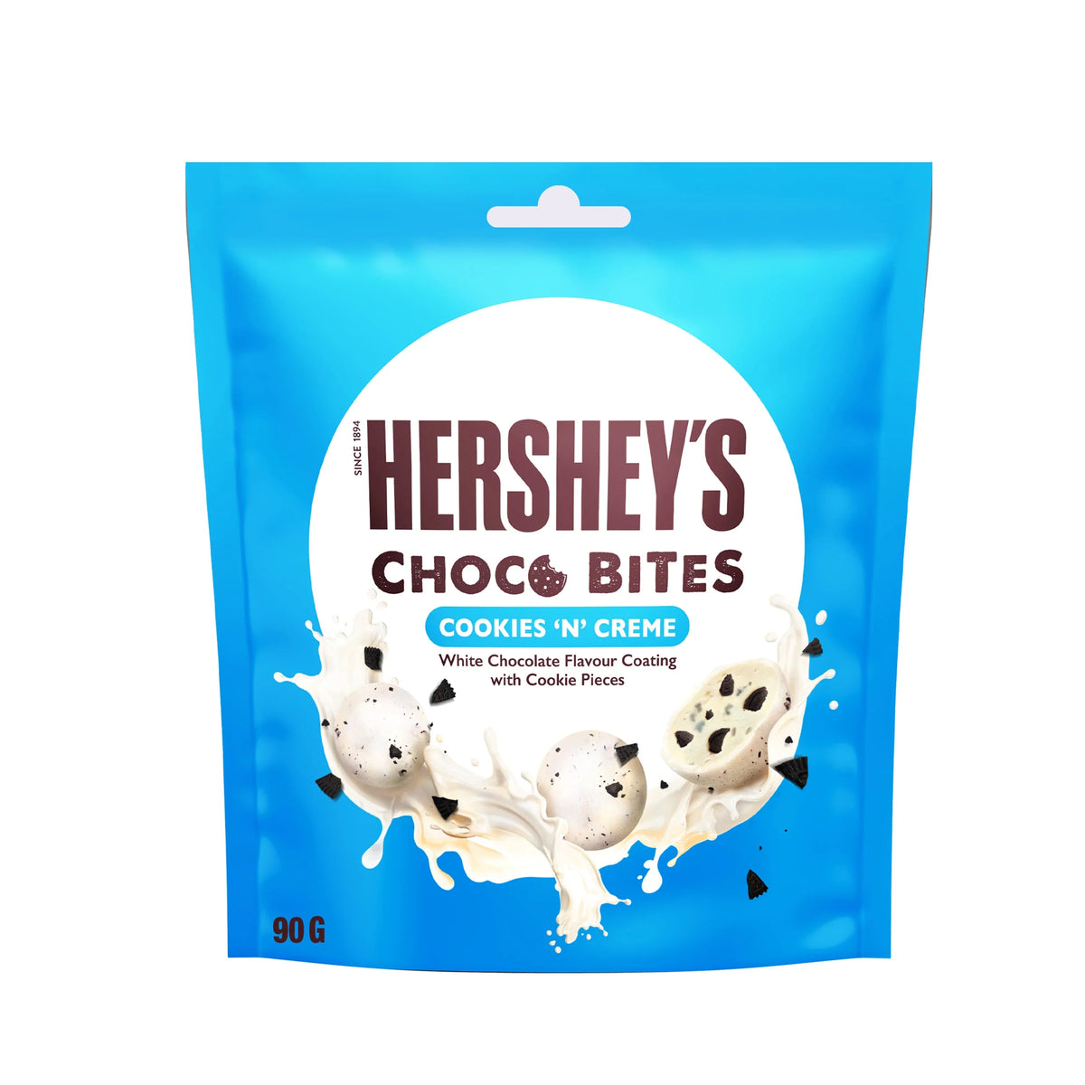 Hershey's Choco Bites Cookies 'N' Crème Cookie Pieces 90gm