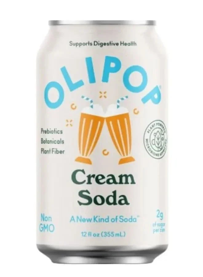 Olipop مشروب غازي كريمي علبة 355 مل