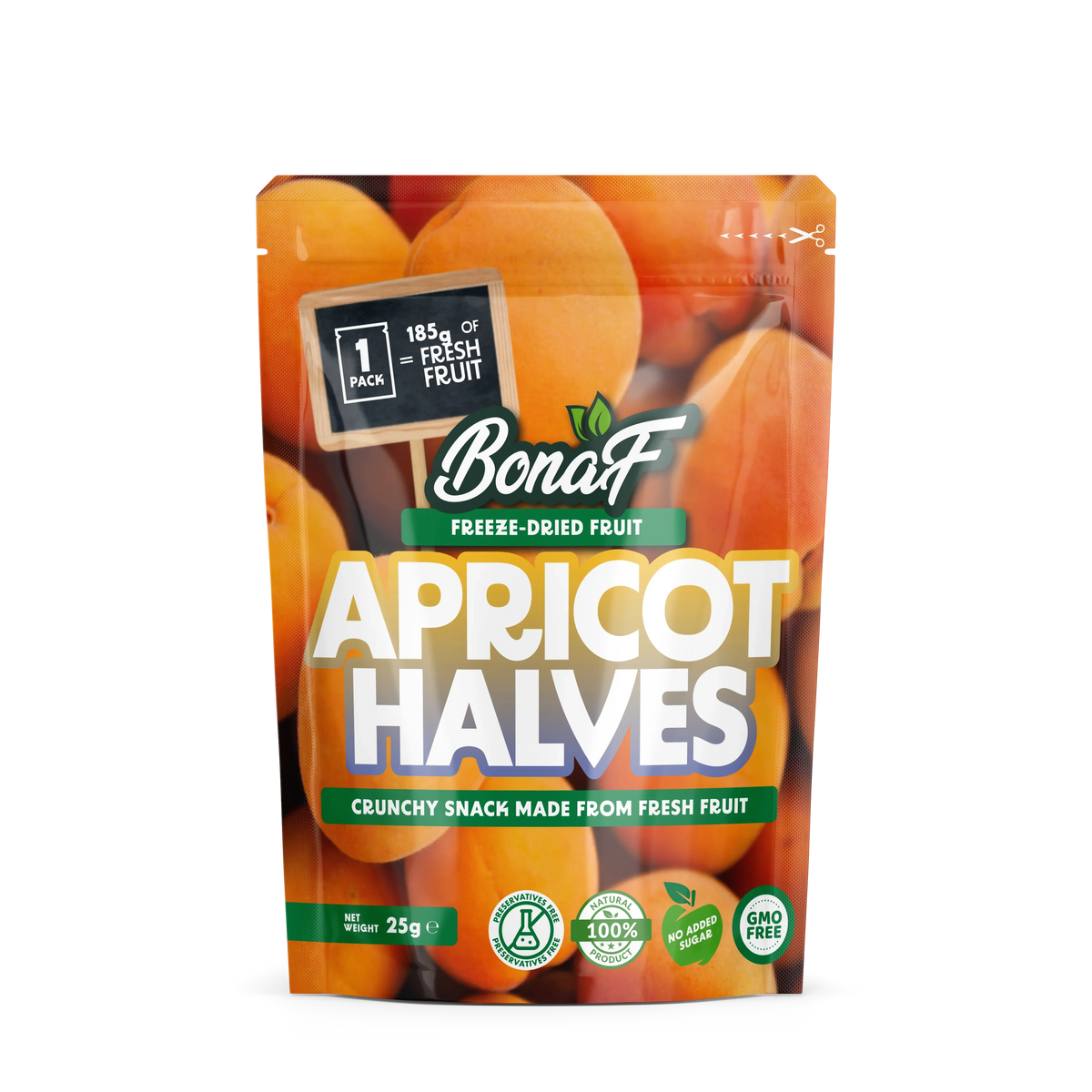 Freeze Dried Apricot Halves 25g