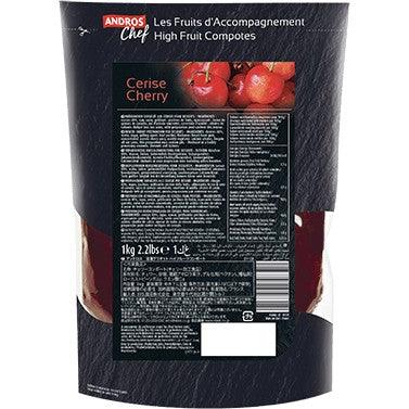 Andros Chef Frozen Sour Cherry high fruit compote 1Kg