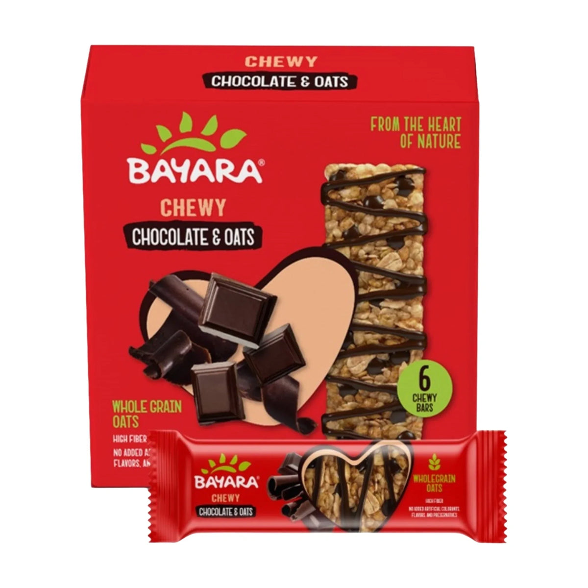 Soft Bars Chocolate & Oats 30g X6