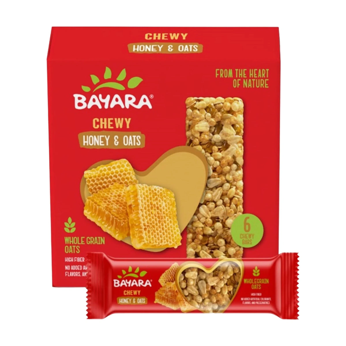 Soft Bars Honey & Oats 30g X6