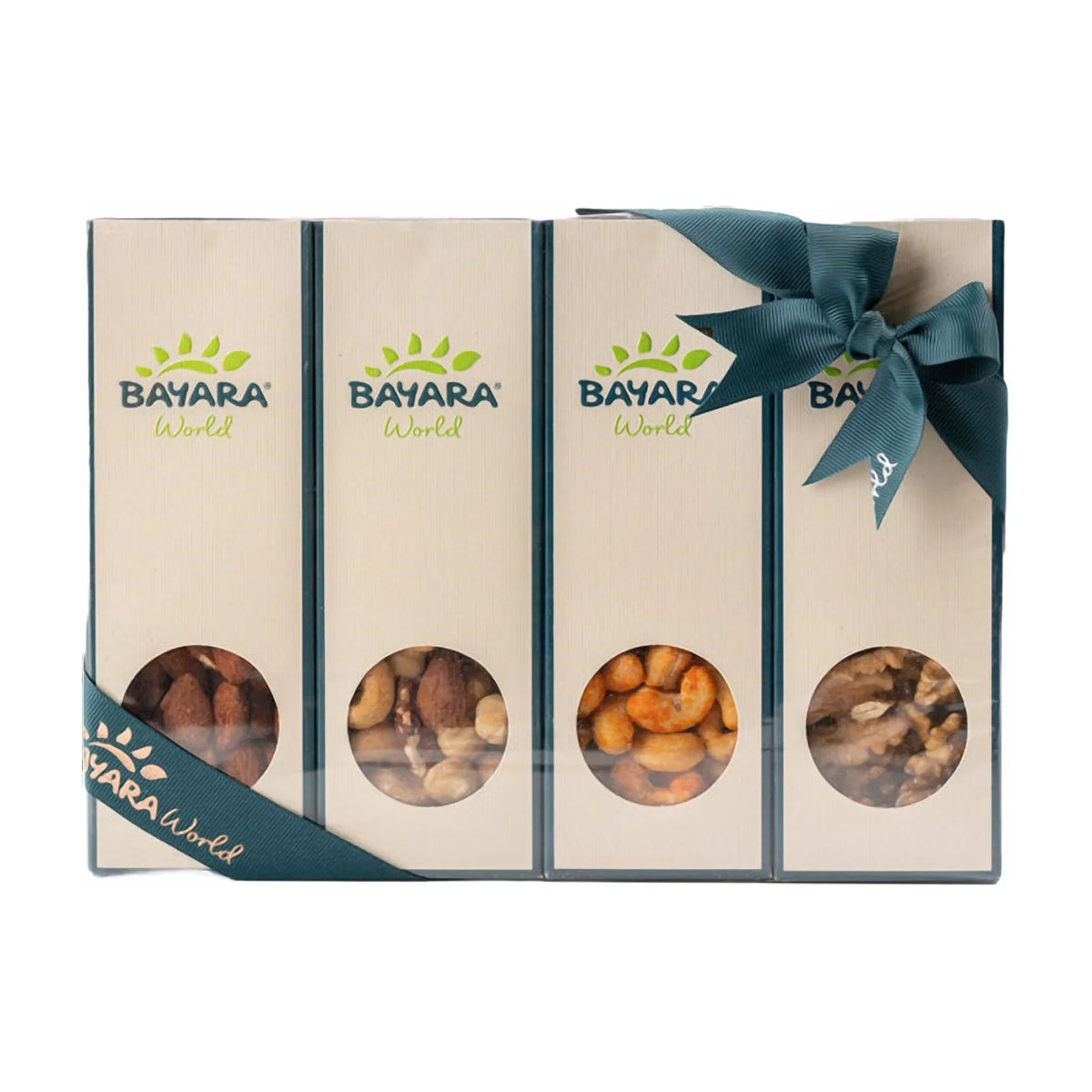 Bayara World Assorted Nuts Gift Box 4 × 150 g