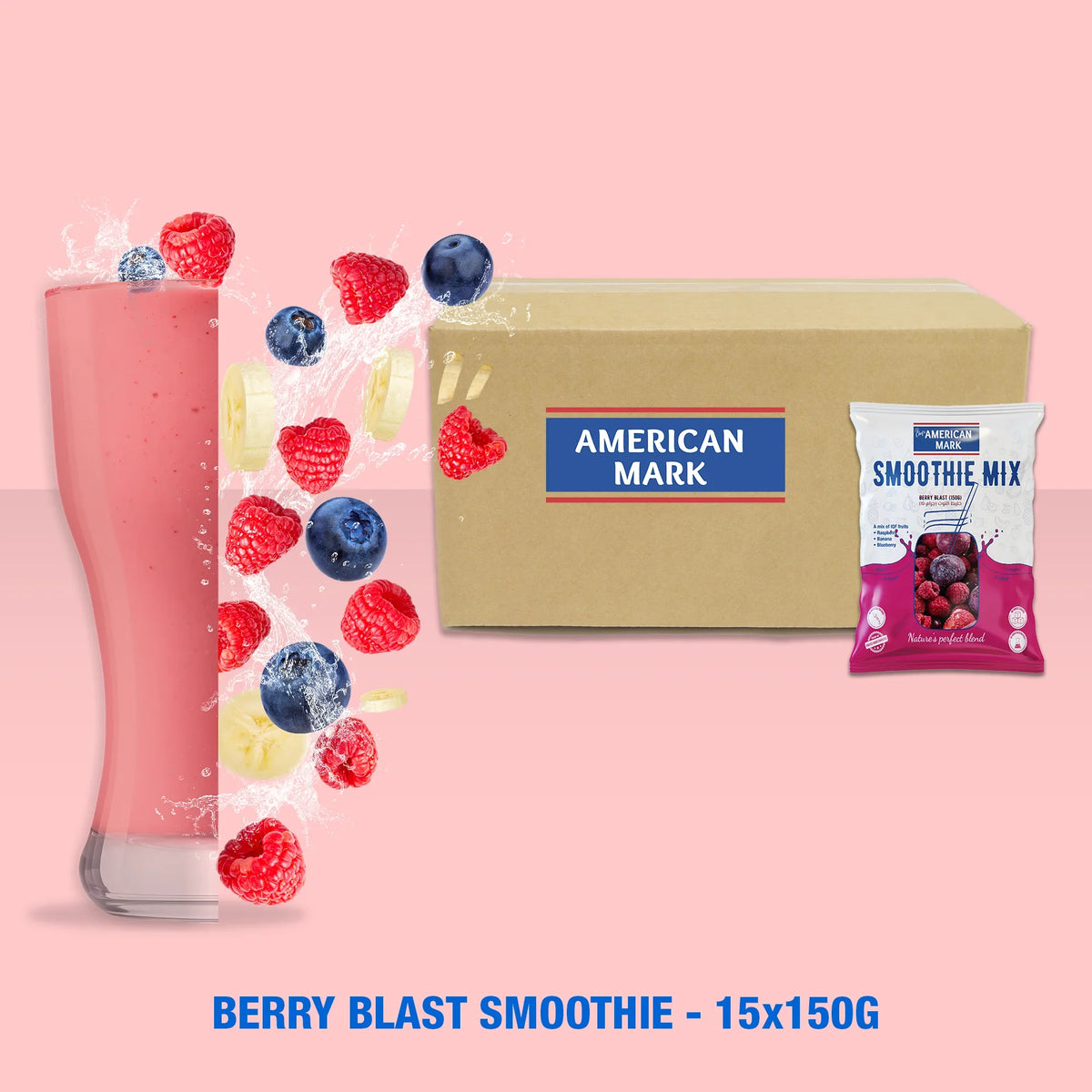 Berry Blast Smoothie Mix - 15x150g