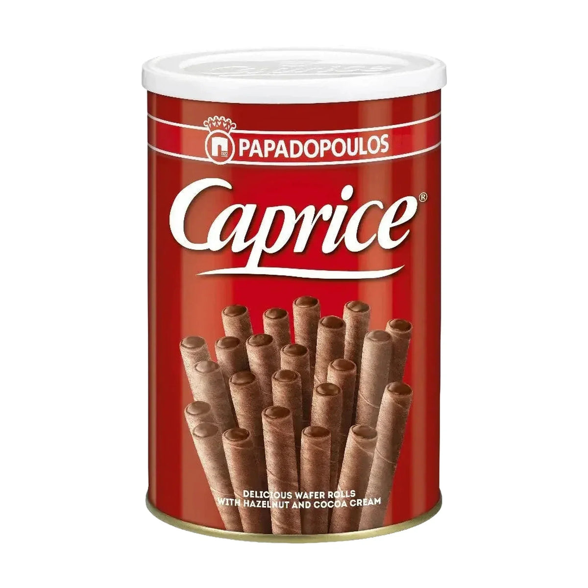 Caprice Classic Cocoa Hazelnut Wafer Rolls