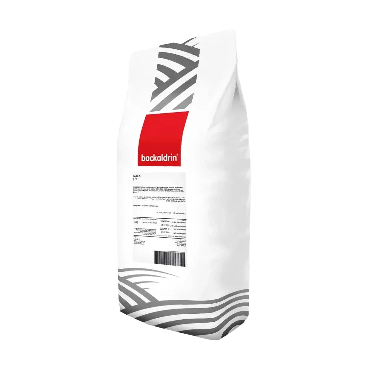 Backaldrin La Ola Custard Cream Mix, 15 kg