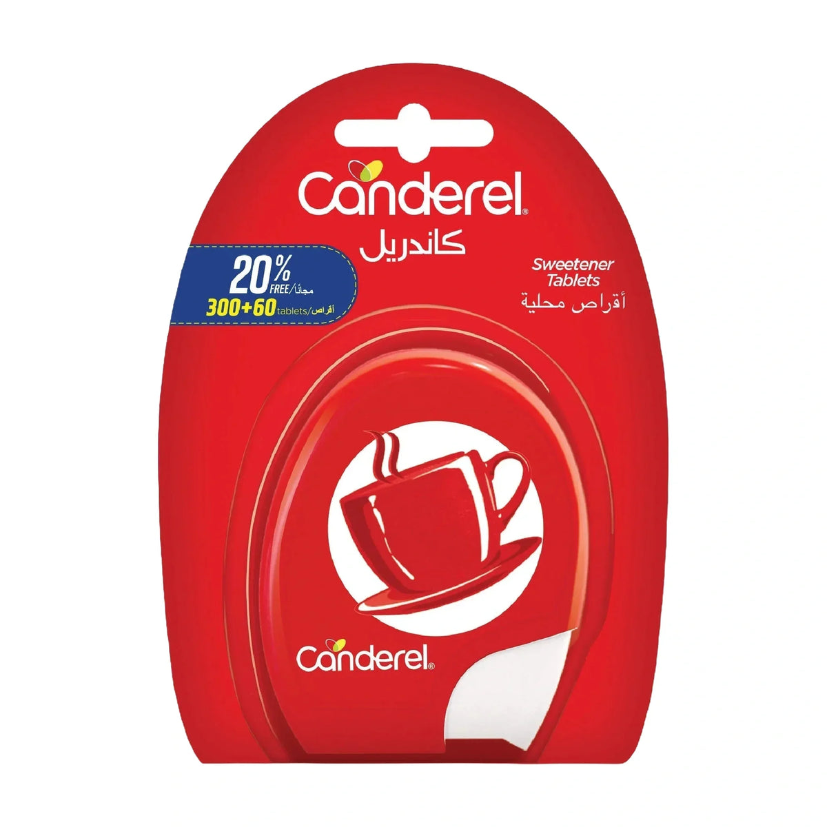 Canderel Aspartame Tablets, 300 + 60 Bonus Tablets