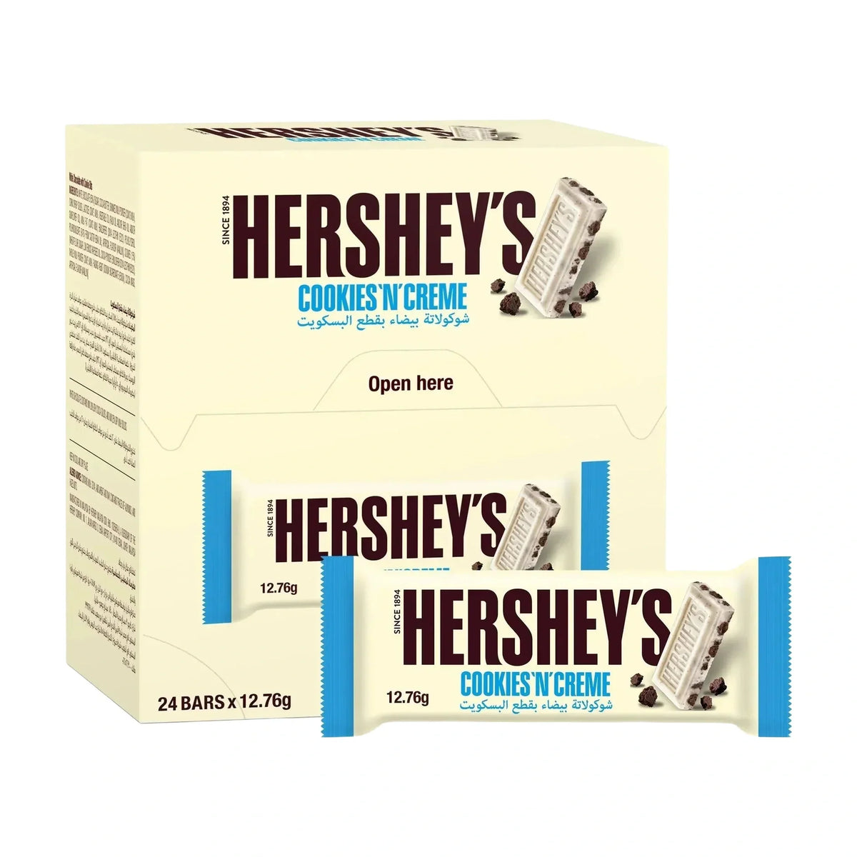 Hershey's Cookies 'n' Creme Mini Bars, 24 Pack