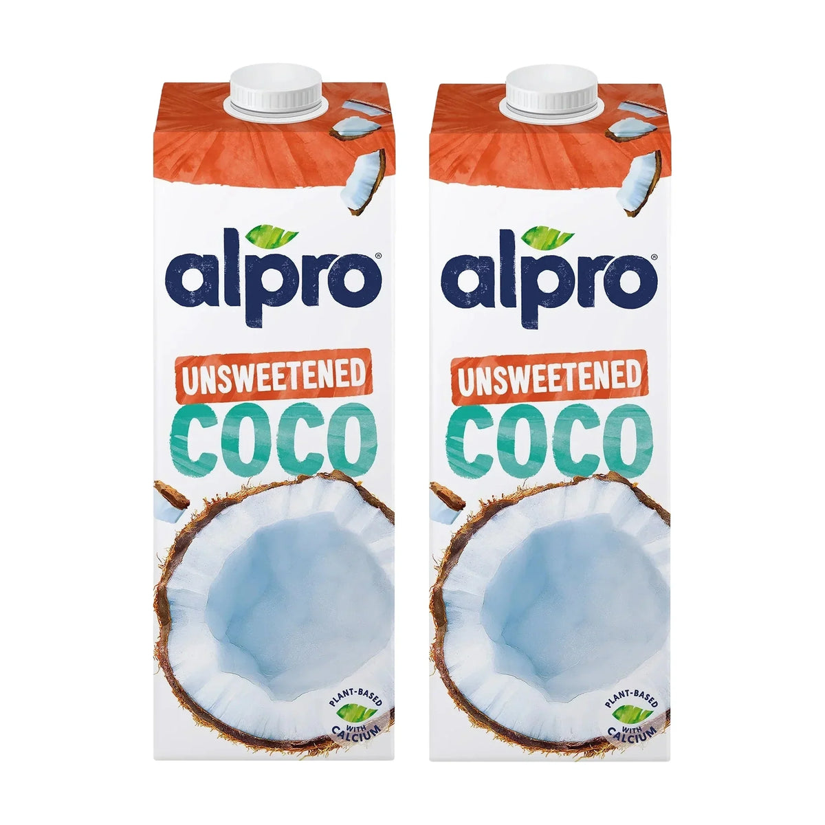 Alpro Coconut No Sugars 2 x 1L