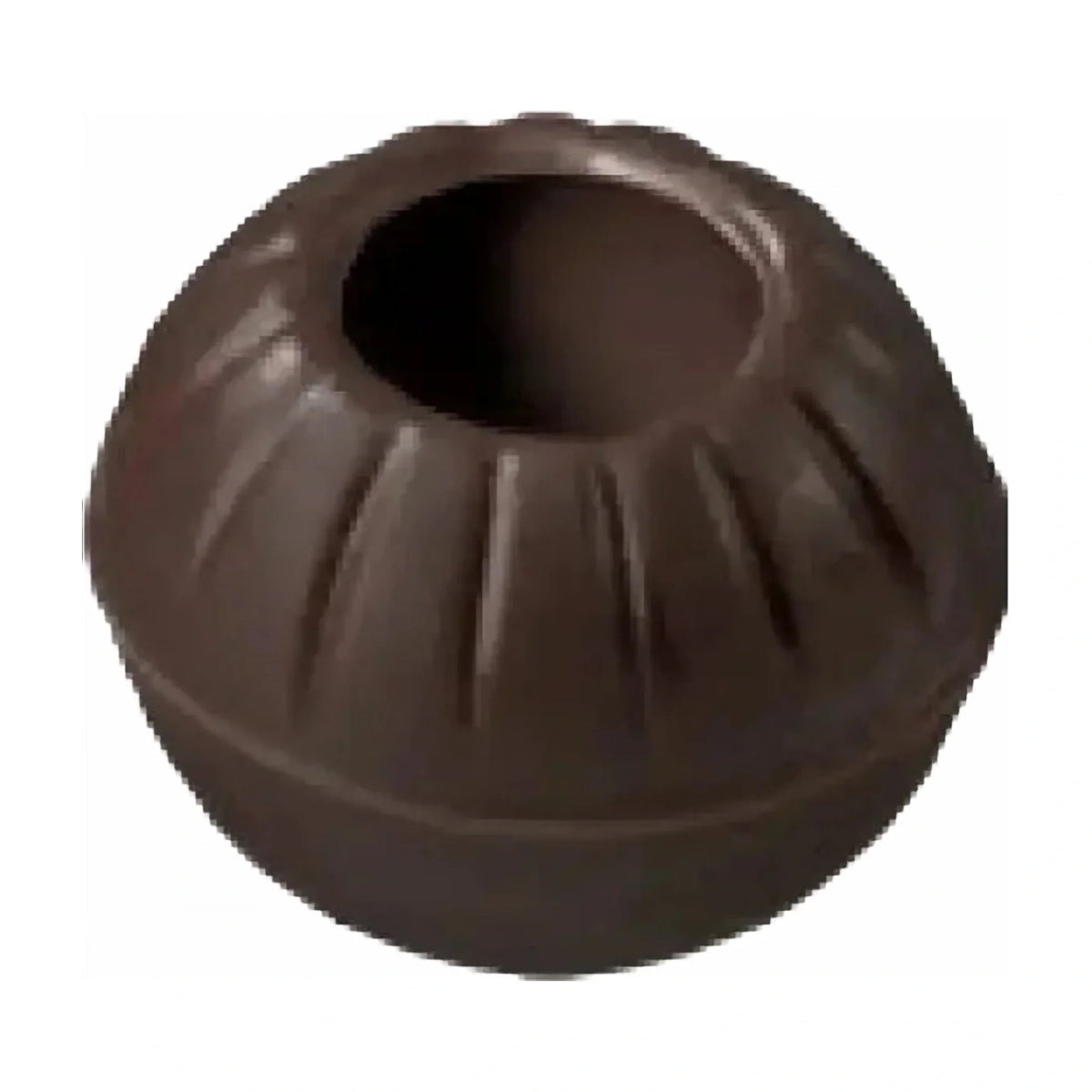 Rich Ribbon Dark Truffle Shells, 25 mm, 504 Pieces