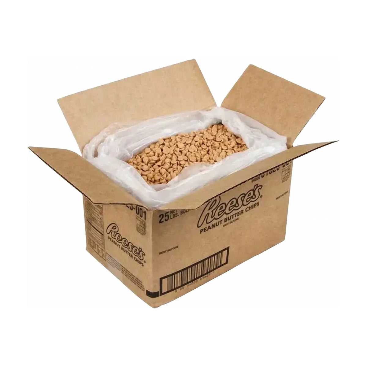 Reese's Peanut Butter Baking Chips, 25 lb