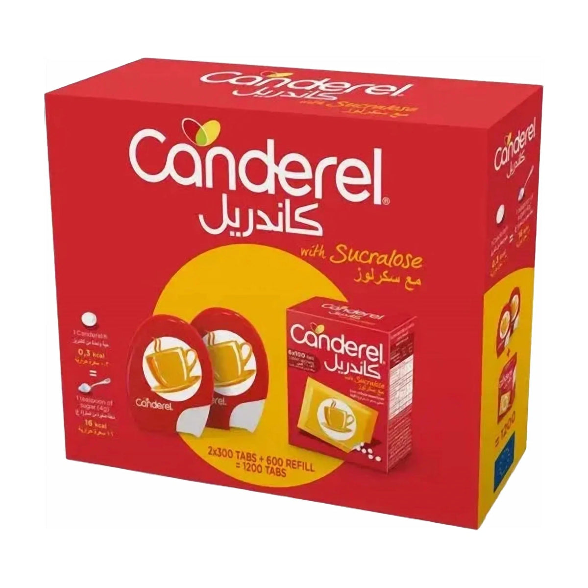 Canderel Sucralose Tablets & Refill, 1,200 Tablets
