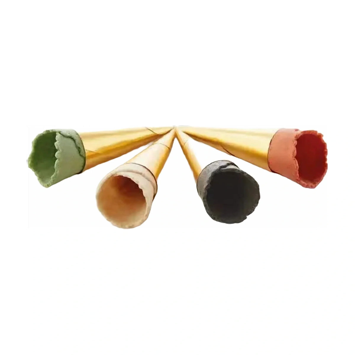 Masdeu Assorted Coated Mini Cones, 180 Pieces