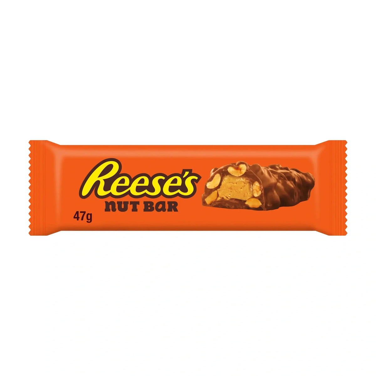 Reese's Peanut Butter & Chocolate Nut Bars, 3 × 47 g