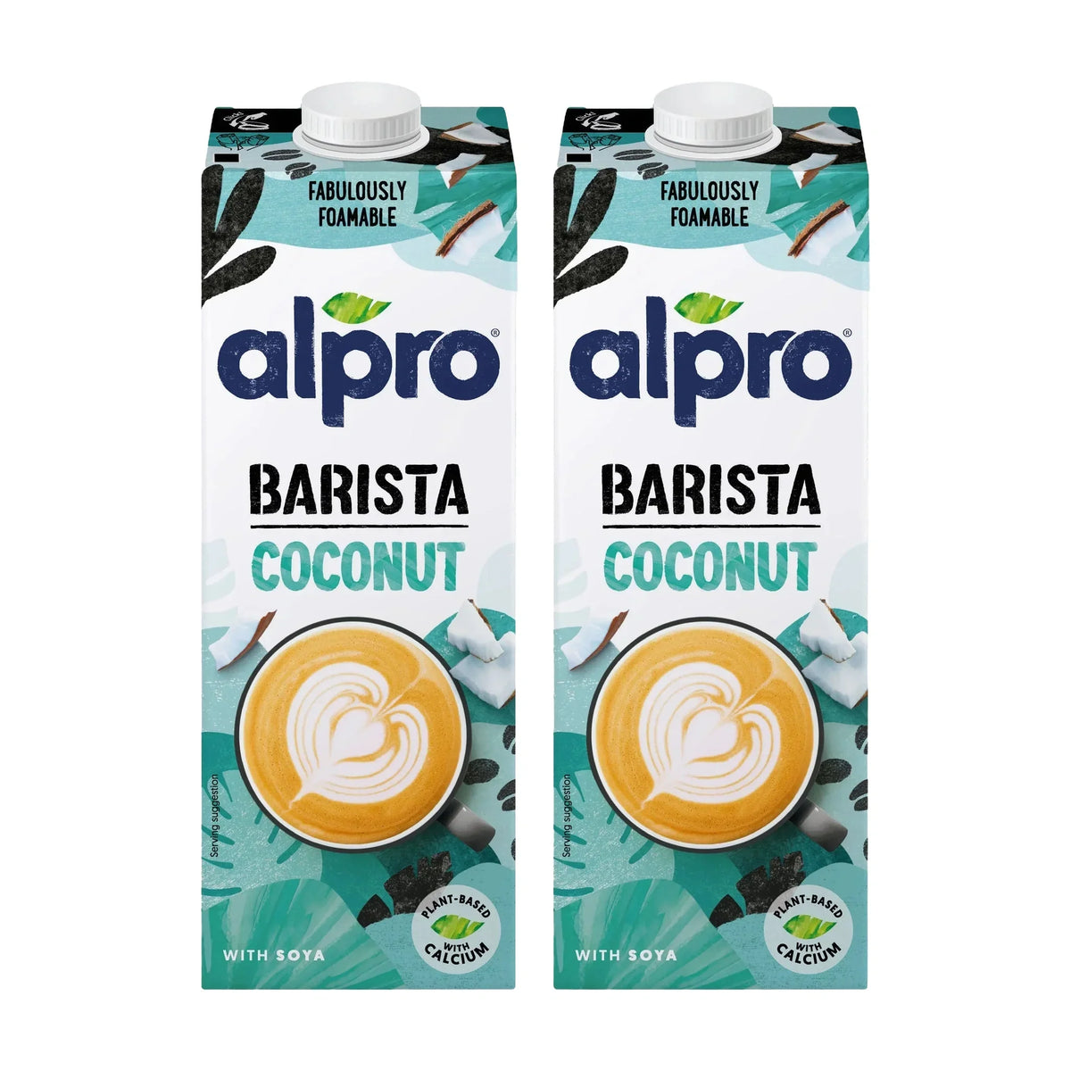 Alpro Barista Coconut Drink, (Dual Pack 1Lx 2)
