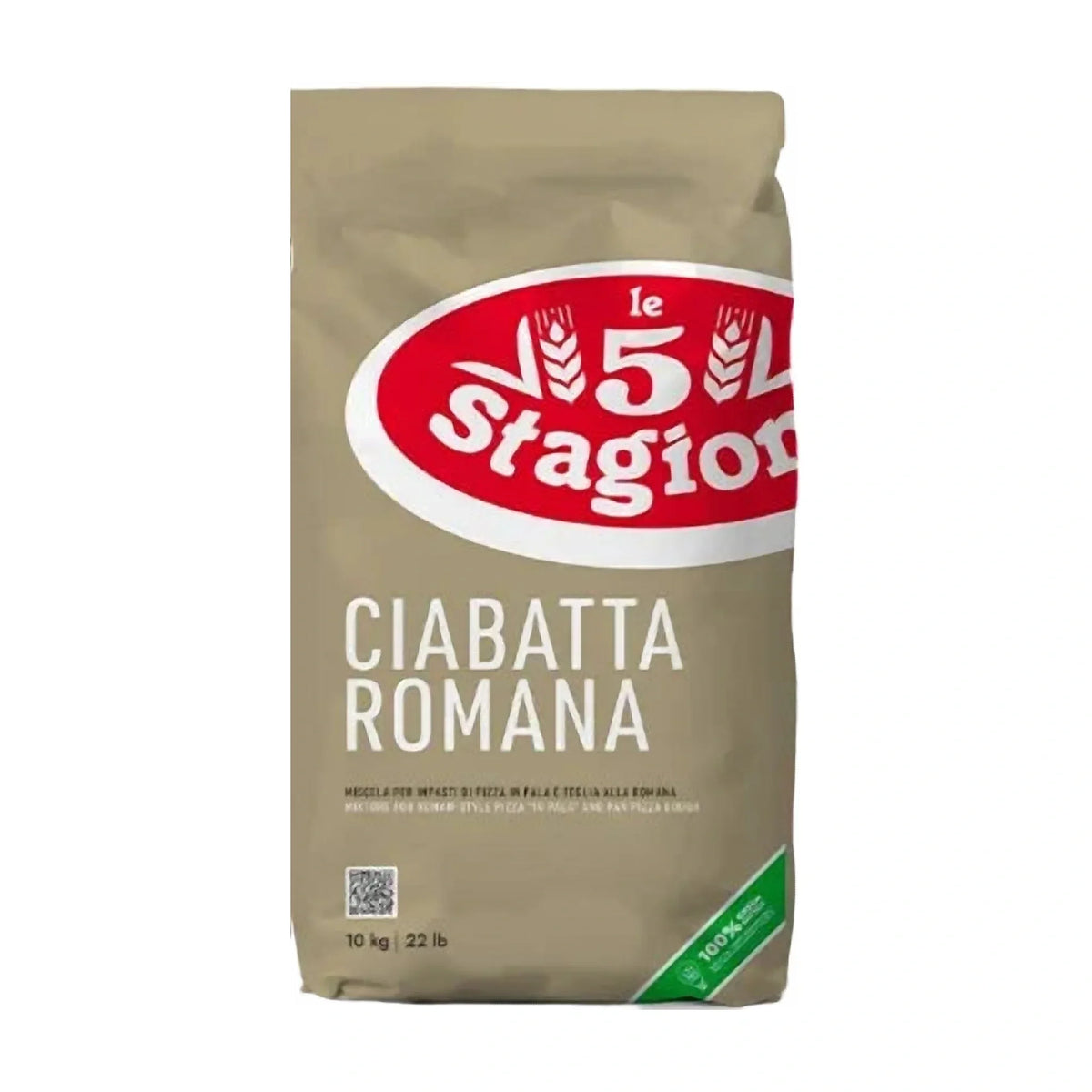 Le 5 Stagioni Ciabatta Romana Pizza Mix, 10 kg