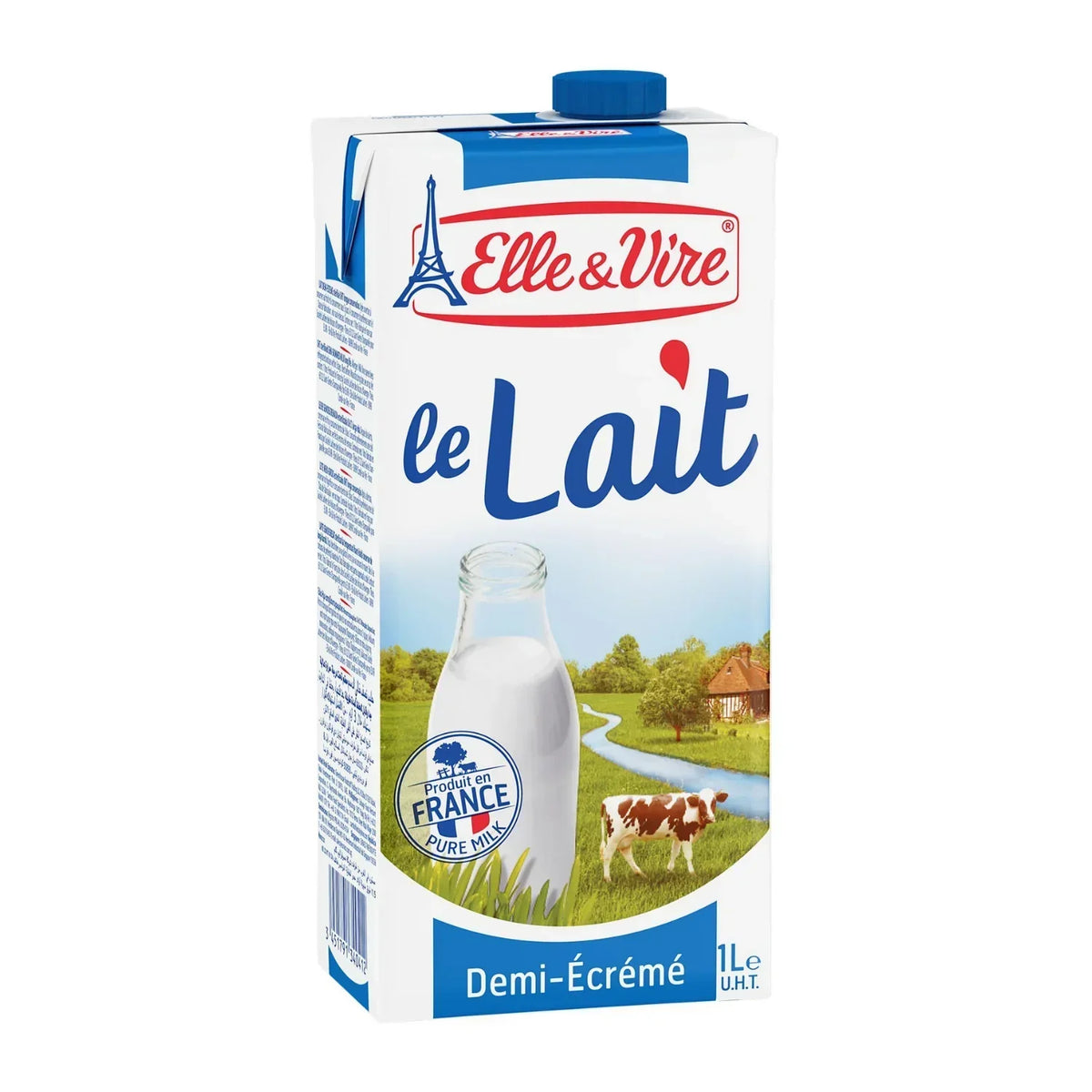 حليب أيل إي فير أزرق قليل الدسم 1 لتر