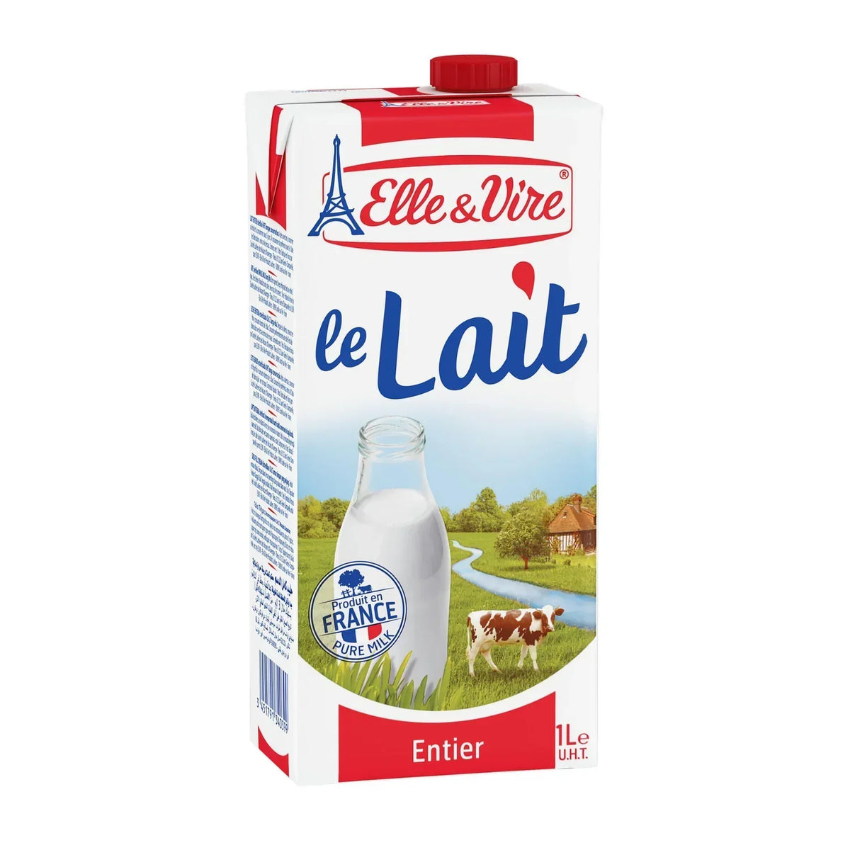حليب إيل أند فير كامل الدسم أحمر 1 لتر