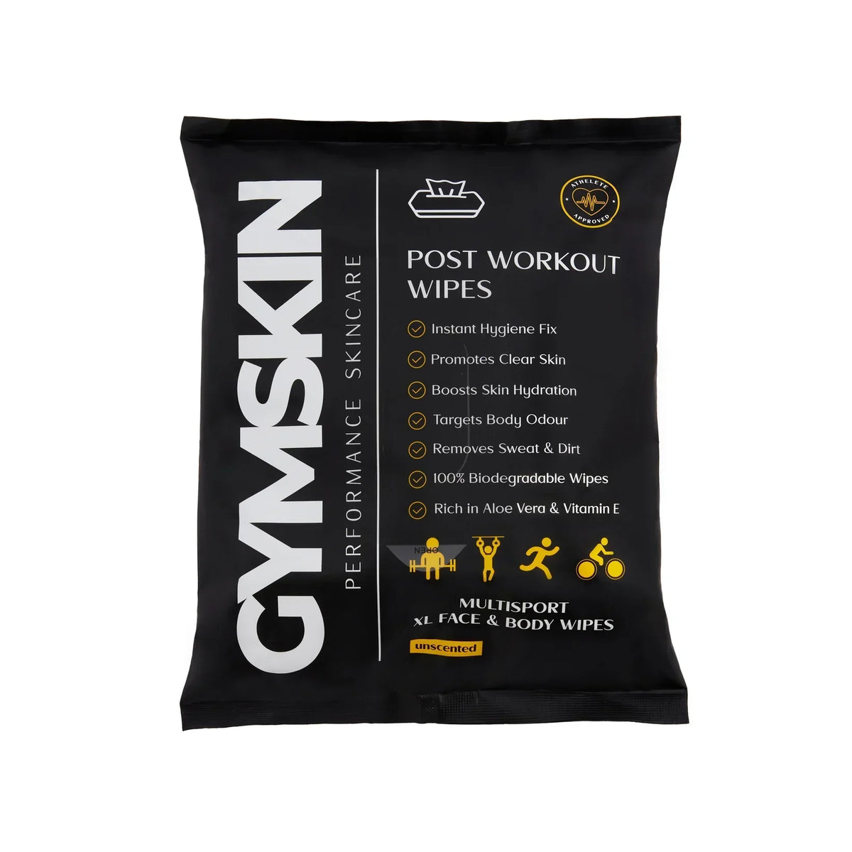 مناديل GYMSKIN بعد التمرين
