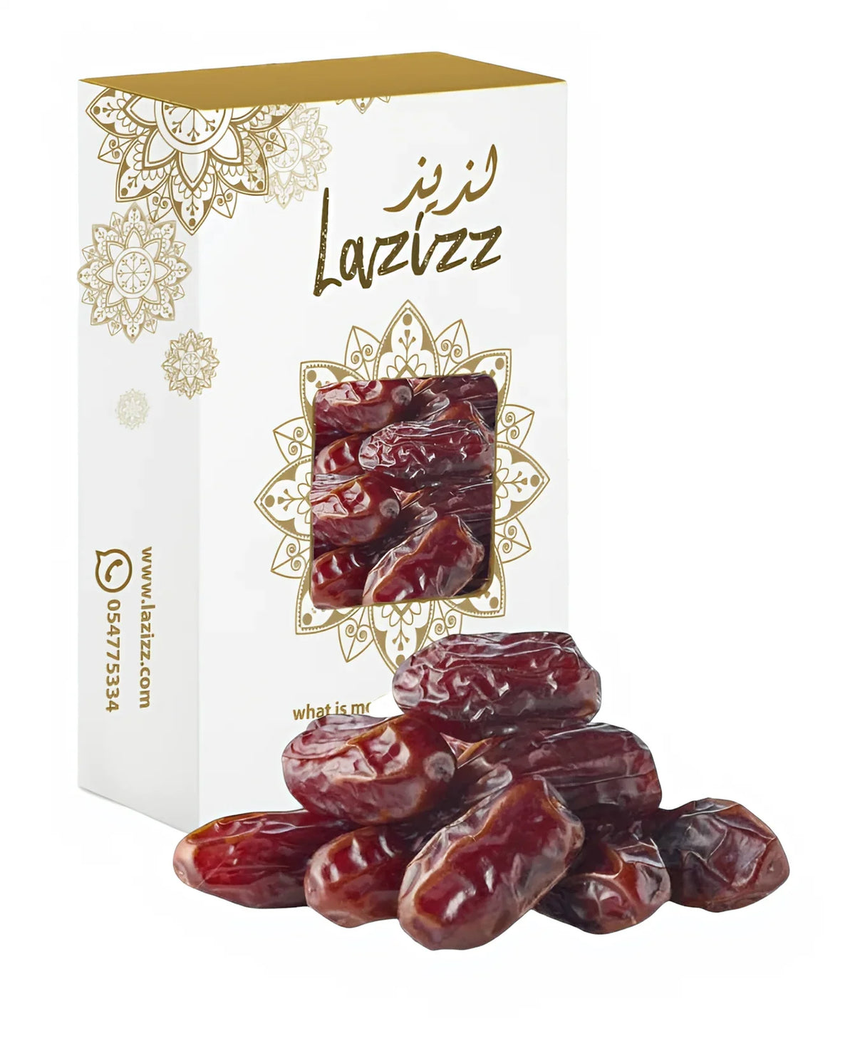 Lazizz Organic Jumbo Khudri Premium Dates 750g