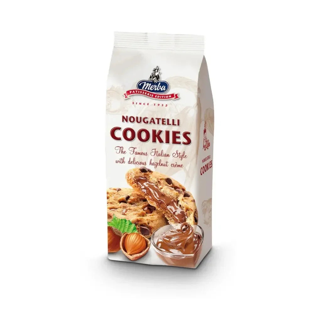 Merba Patisserie Nougatelli Cookies 200g