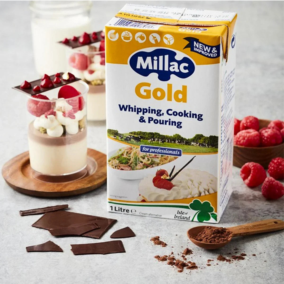 Millac Gold Whipping & Cooking Cream (1 ltr)