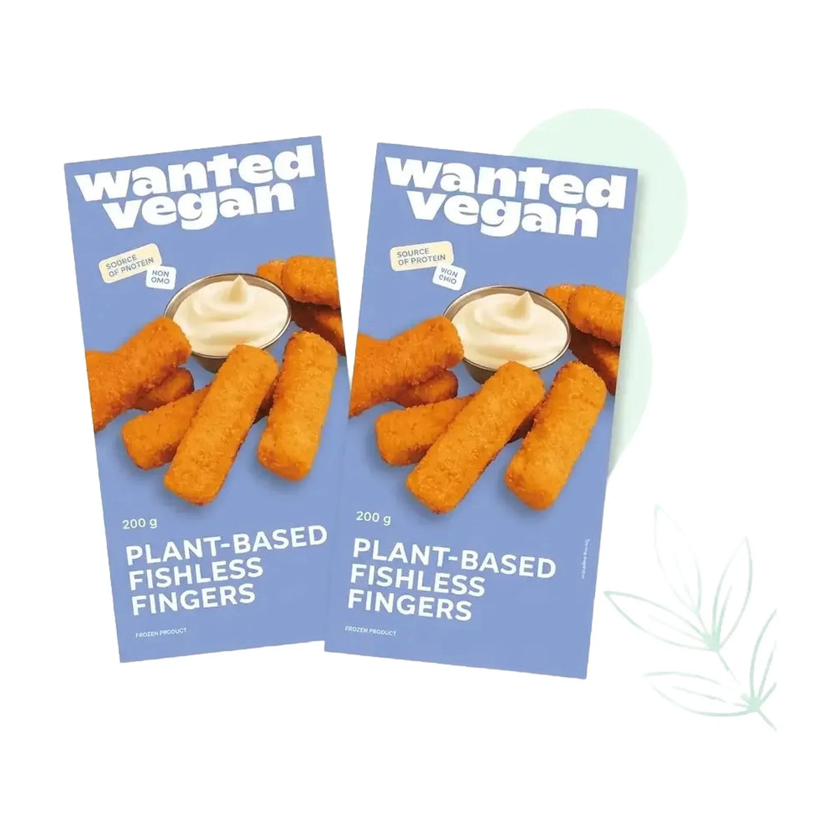 Wanted Vegan Plant-Based Fish Fingers 1+1