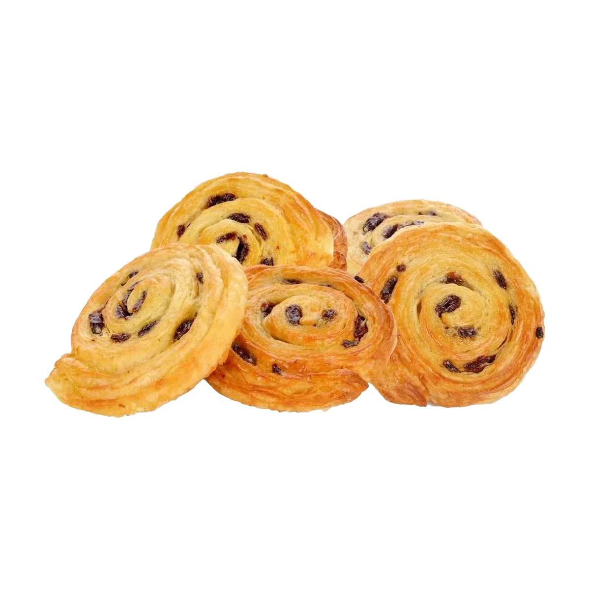 خبز الزبيب المخبوز أو خبز الزبيب (Pain Au Raisin) 5 × 110 جم