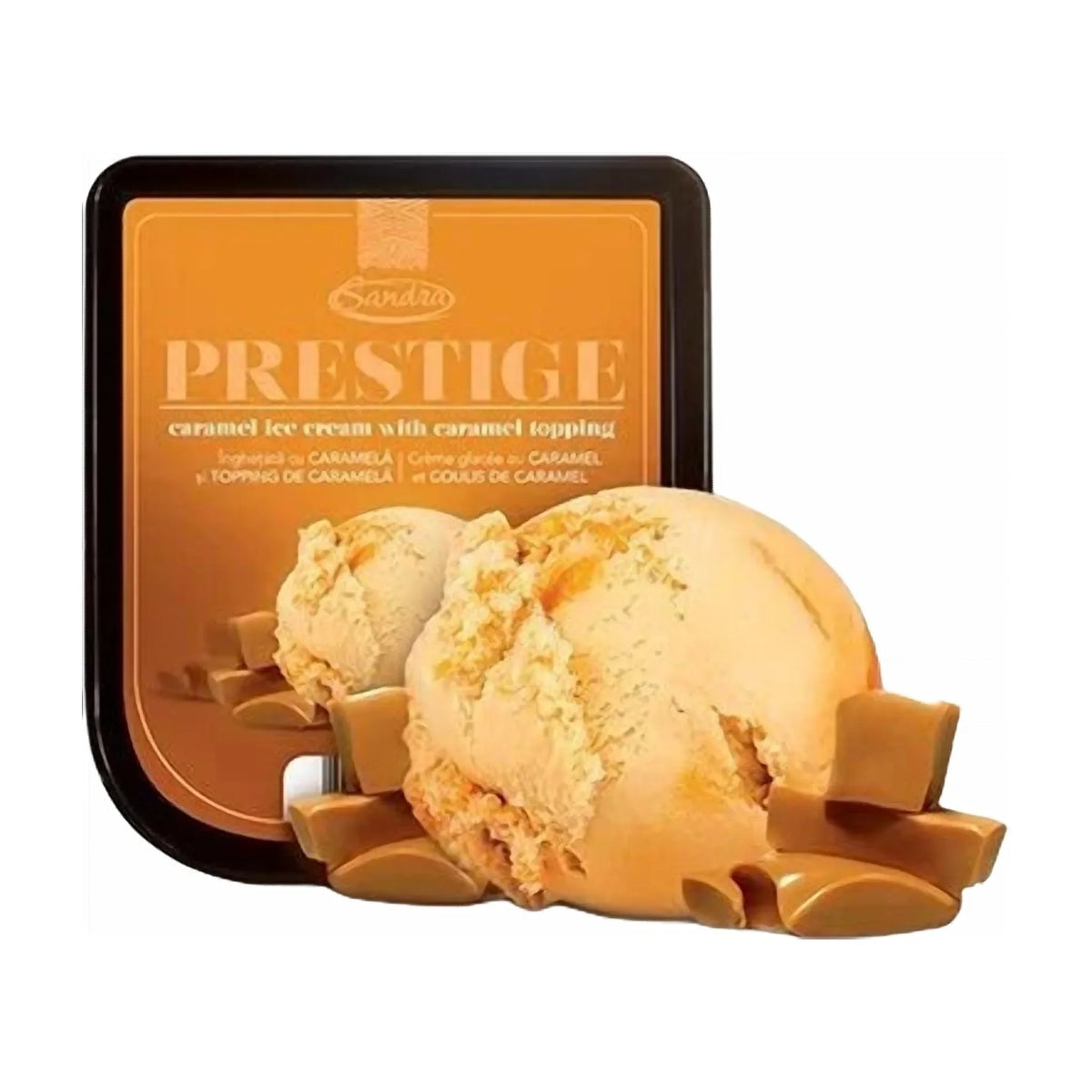 Prestige Caramel Ice Cream, 2.5 L