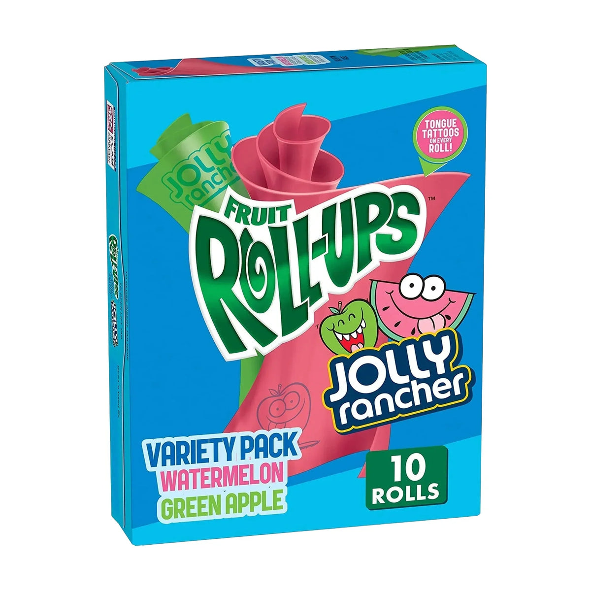 Fruit Roll-Ups Jolly Rancher, 10 Rolls, 5 oz