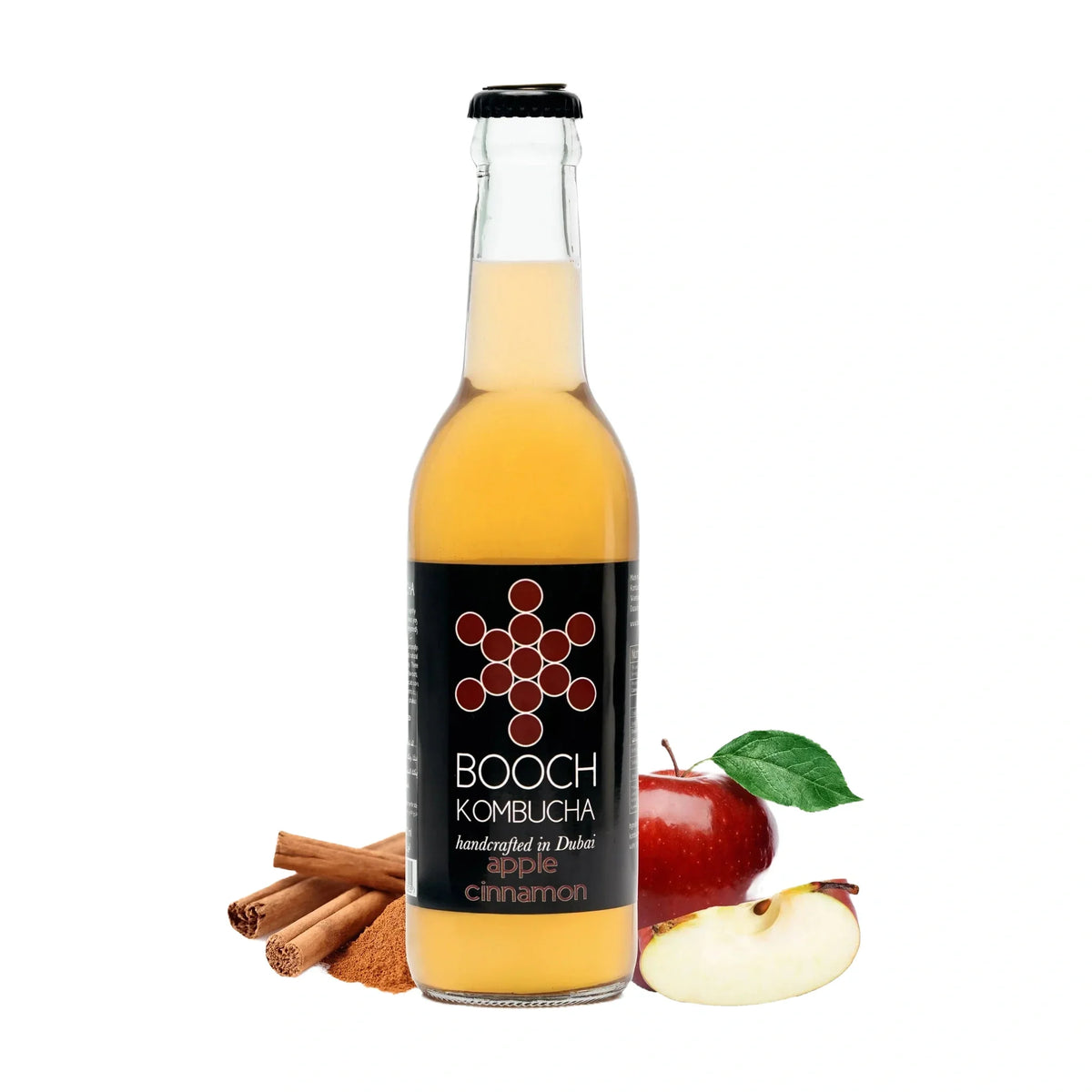 Booch Apple Cinnamon Kombucha, 300 ml