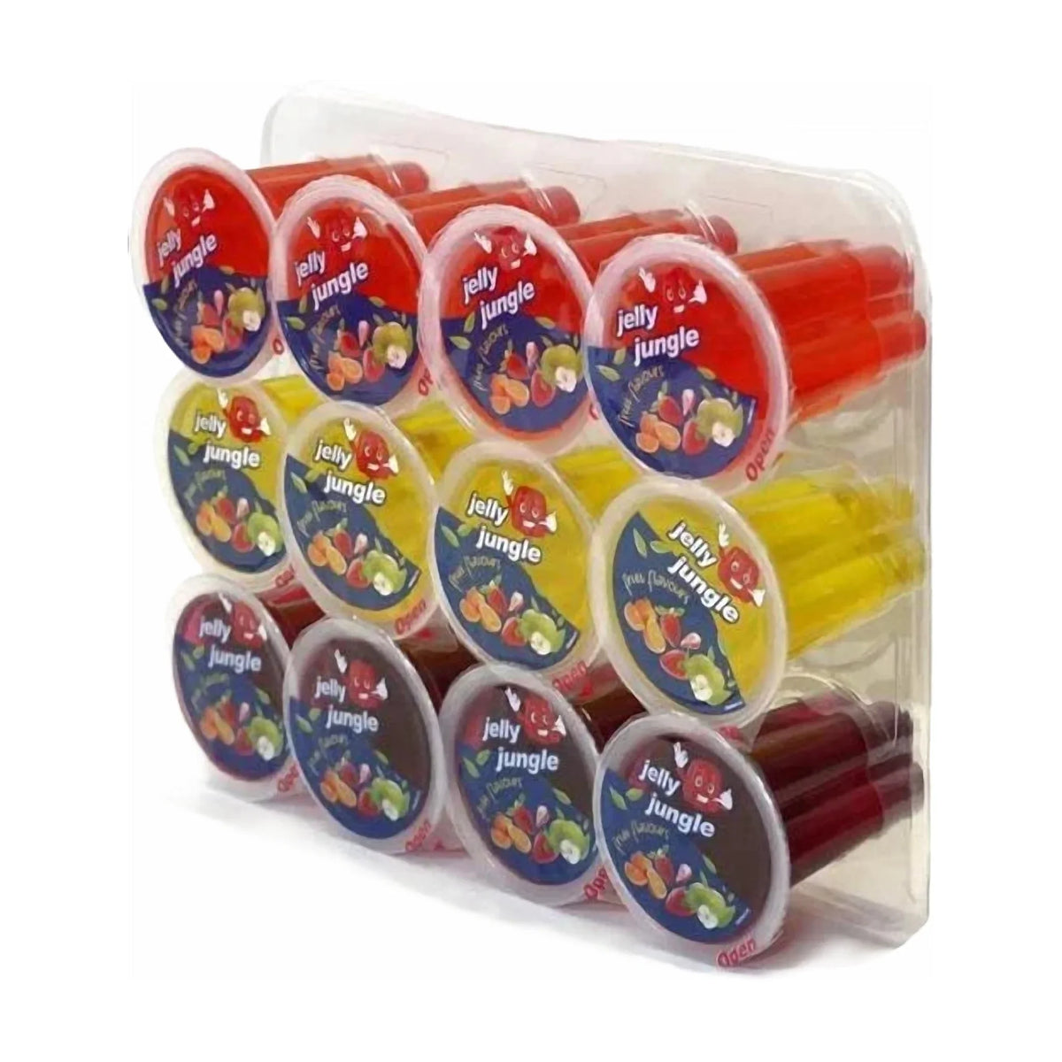 Jungle Jelly Pineapple & Tutti Frutti, 12 Pieces, 840 g