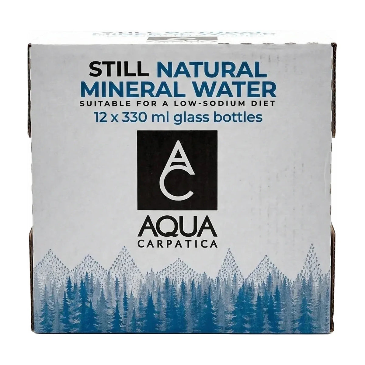 Aqua Carpatica Still Mineral Water, Glass Bottle Cases