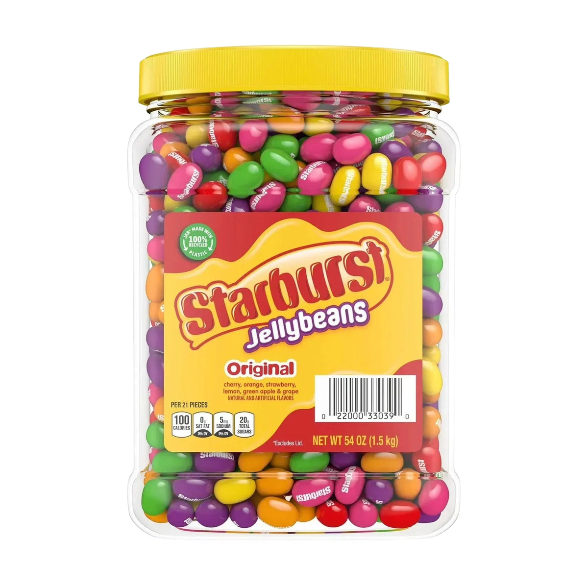 Starburst Original Jelly Beans, 1.5 kg Jar