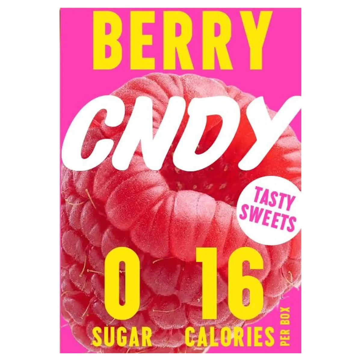 CNDY Sugar-Free Berry Sweets, 7 × 40 g