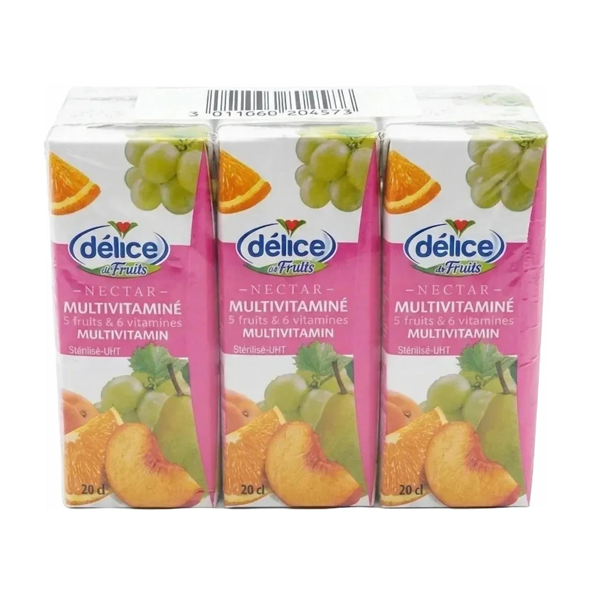 Delice Multivitamin Juice, 6 × 200 ml