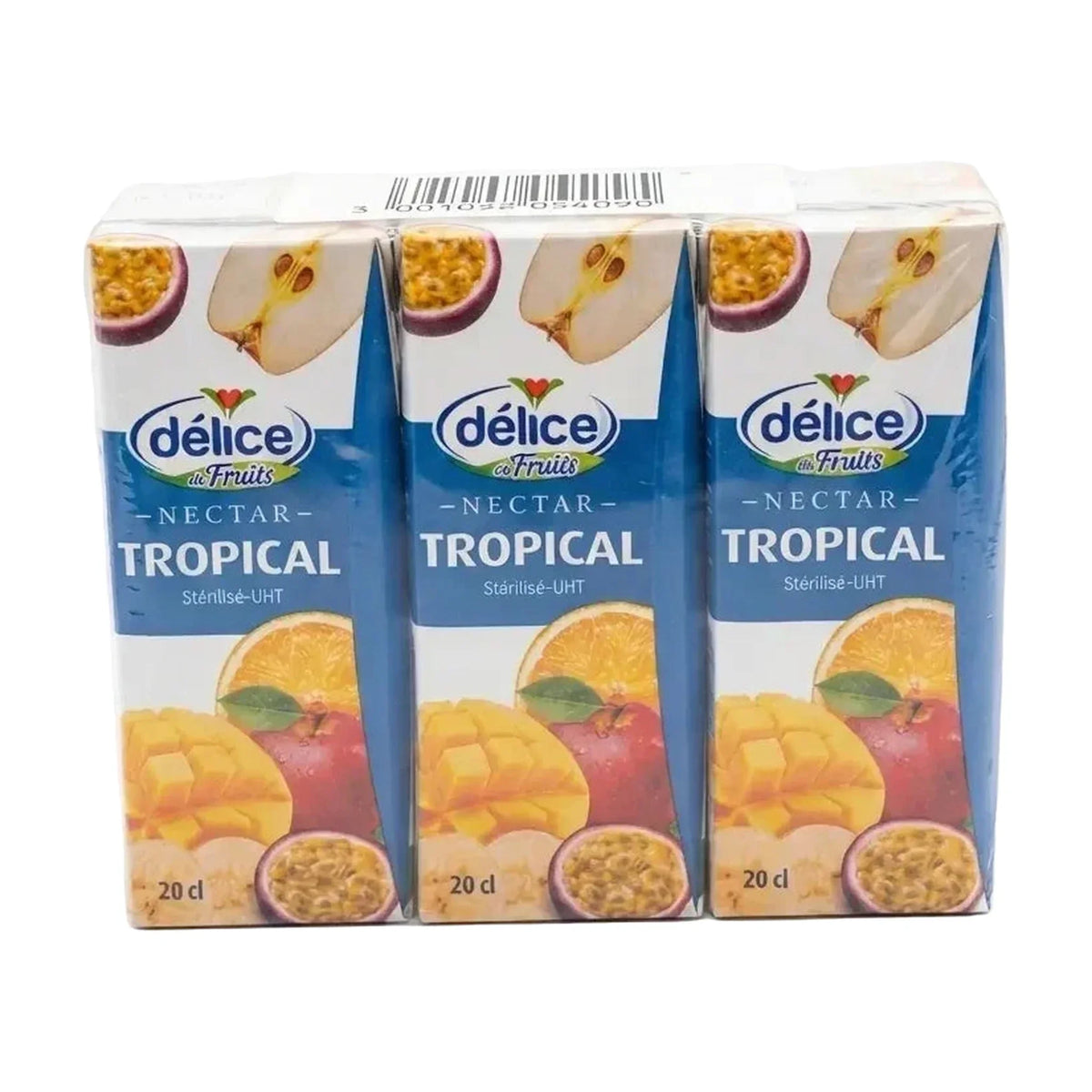 Delice Tropical Fruit Juice, 6 × 200 ml