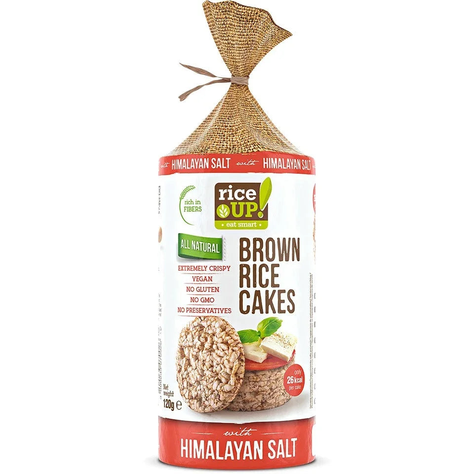 Rice Up  Whole Grain Rice Cakes Himalayan Salt 120g